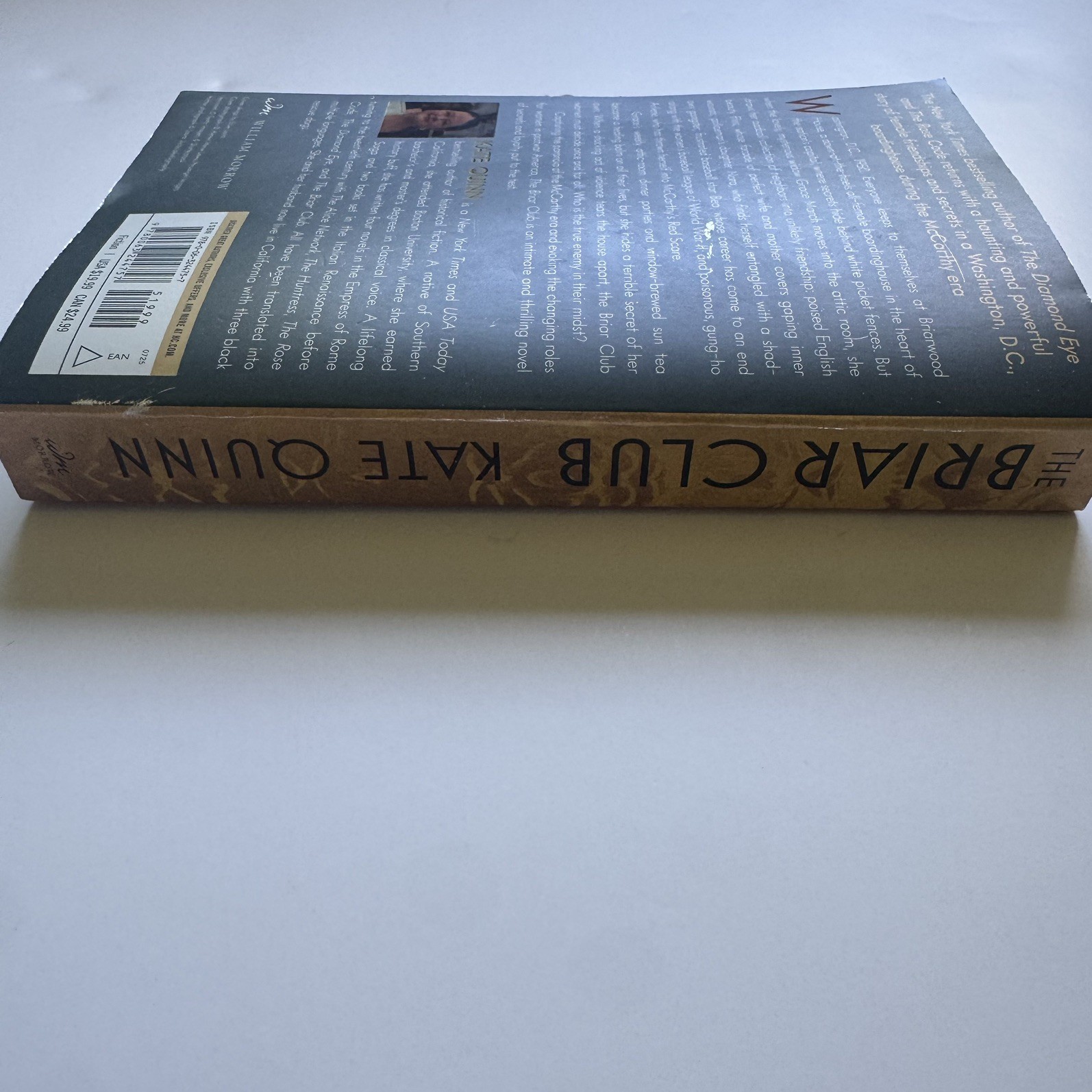 THE BRIAR CLUB by Kate Quinn, Paperback, Historical Fiction Mystery Set in 1950s