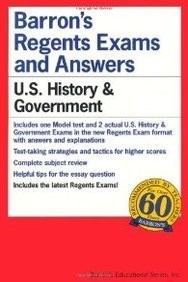 U.S. HISTORY AND GOVERNMENT (BARRON’S REGENTS EXAMS AND *Excellent Condition*