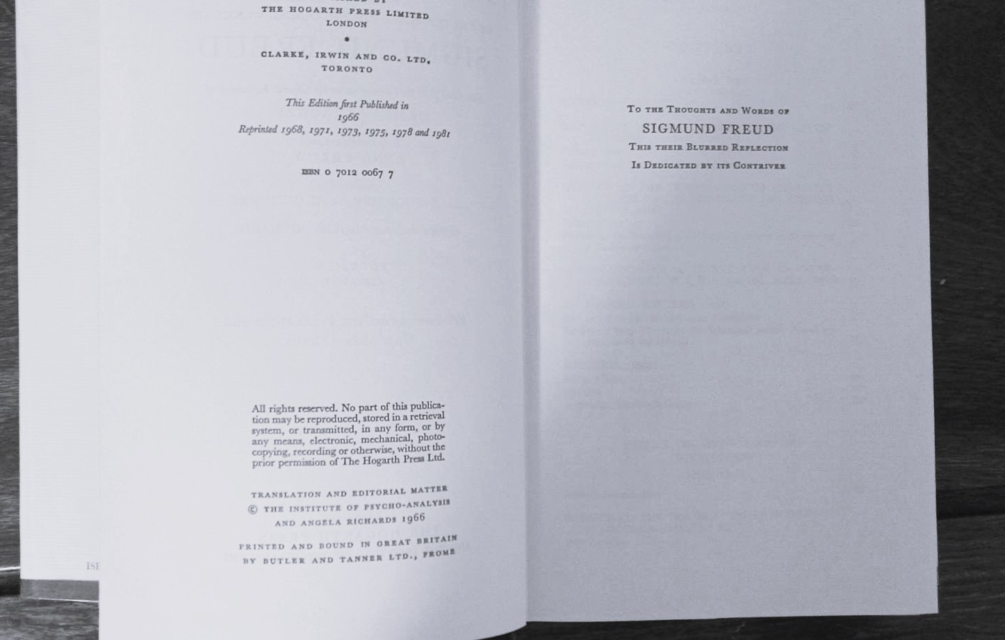 The Complete Psychological Works of Sigmund Freud – Standard Edition