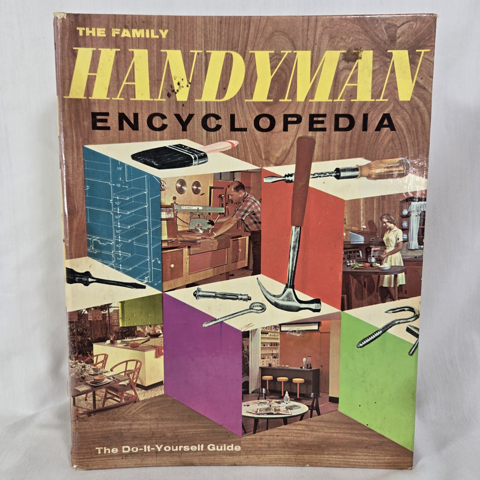 1965 The Family Handyman Encyclopedia All Around the House Do It Yourself Guide