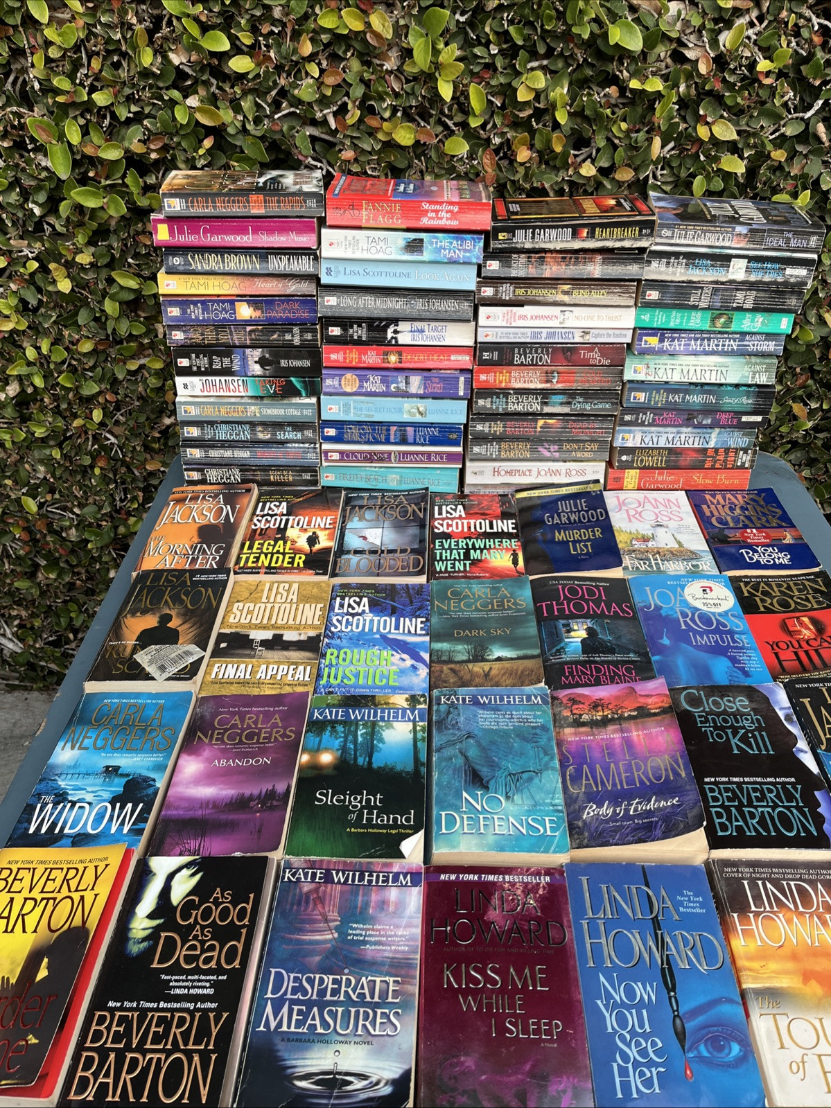 Lot of 20 Random Contemporary Romance and Suspense Novels, Popular Authors