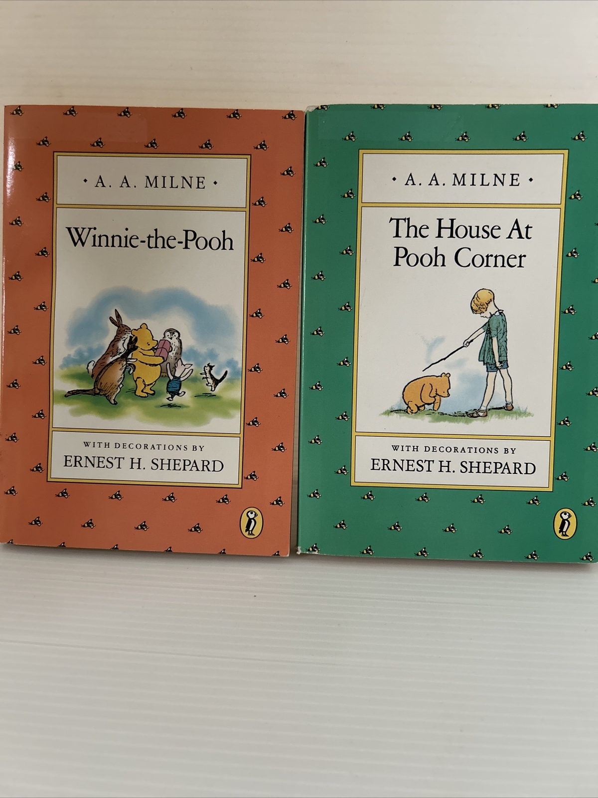 Lot Of 2 – A.A. Milne Books – Winnie The Pooh/The House At Pooh Corner Set