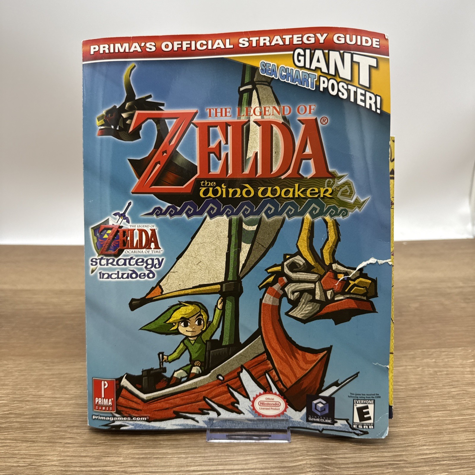 The Legend of Zelda: The Wind Waker GameCube Primal Official Strategy w/ Poster