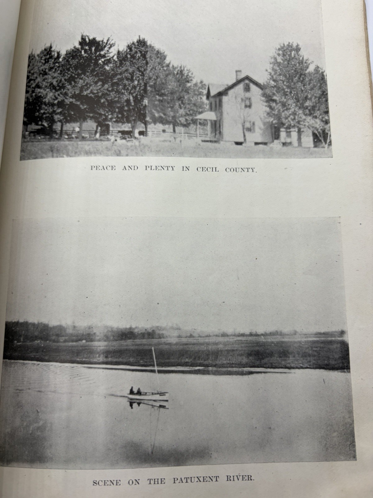 RARE 1913 Book MARYLAND: Its Lands, Products & Industries Ideal.. Antique