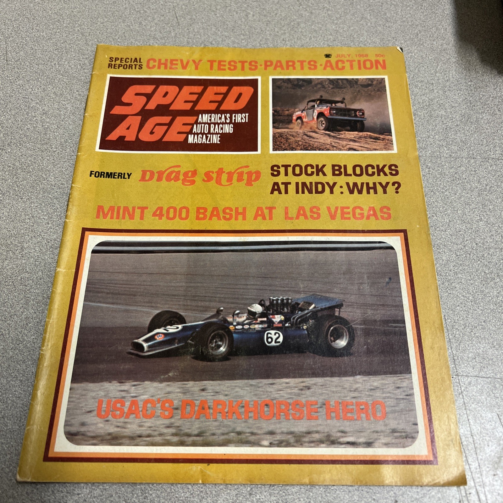 July 1969 Speed Age Geneva Salon Porsche Pininfarina Atlanta 500/Good/F14B