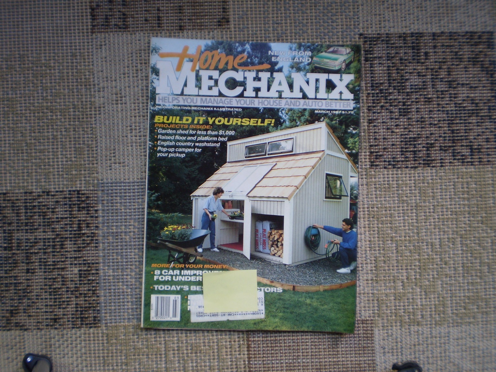 Lot Of 9 – Home Mechanix Magazine 1985-1987 DIY Remodeling Repairs Upgrades