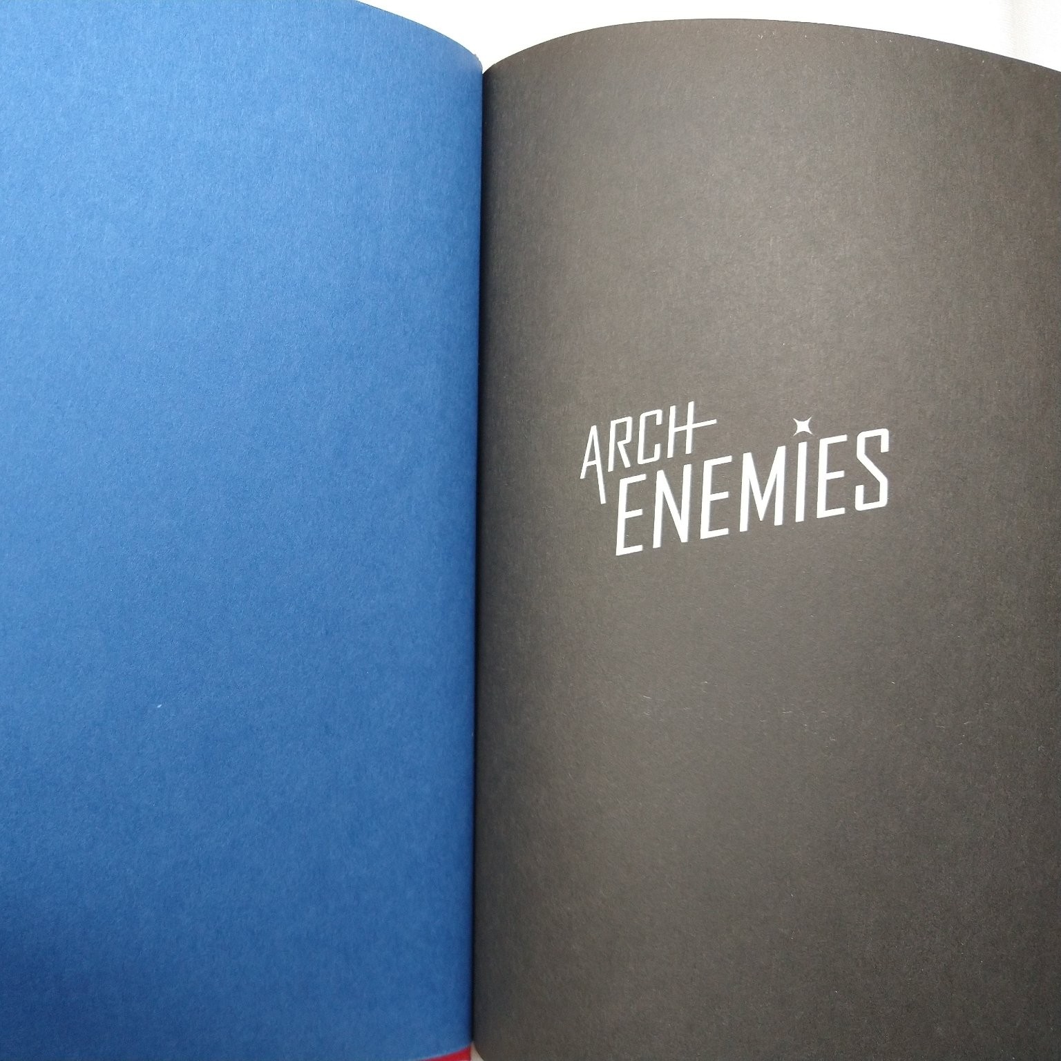 Arch Enemies Marissa Meyer 2018 First Edition YA Superhero Novel Feiwel