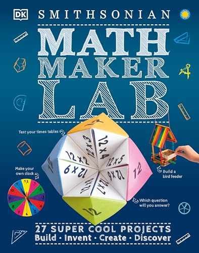 Math Maker Lab: 27 Super Cool Projects (DK – Hardcover, by DK – Very Good