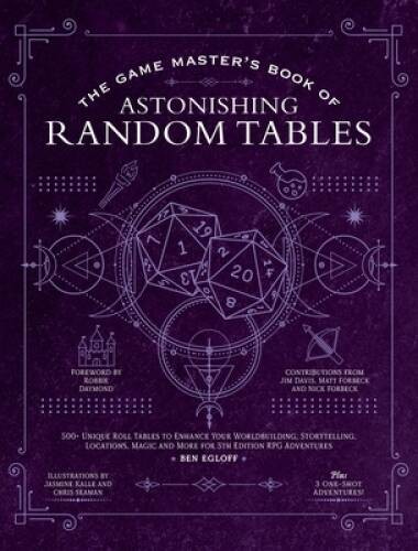 The Game Masters Book of Astonishing Random Tables: 300 Unique Rol – VERY GOOD
