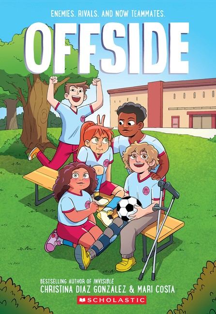 Offside: A Graphic Novel Paperback by Christina Diaz Gonzalez