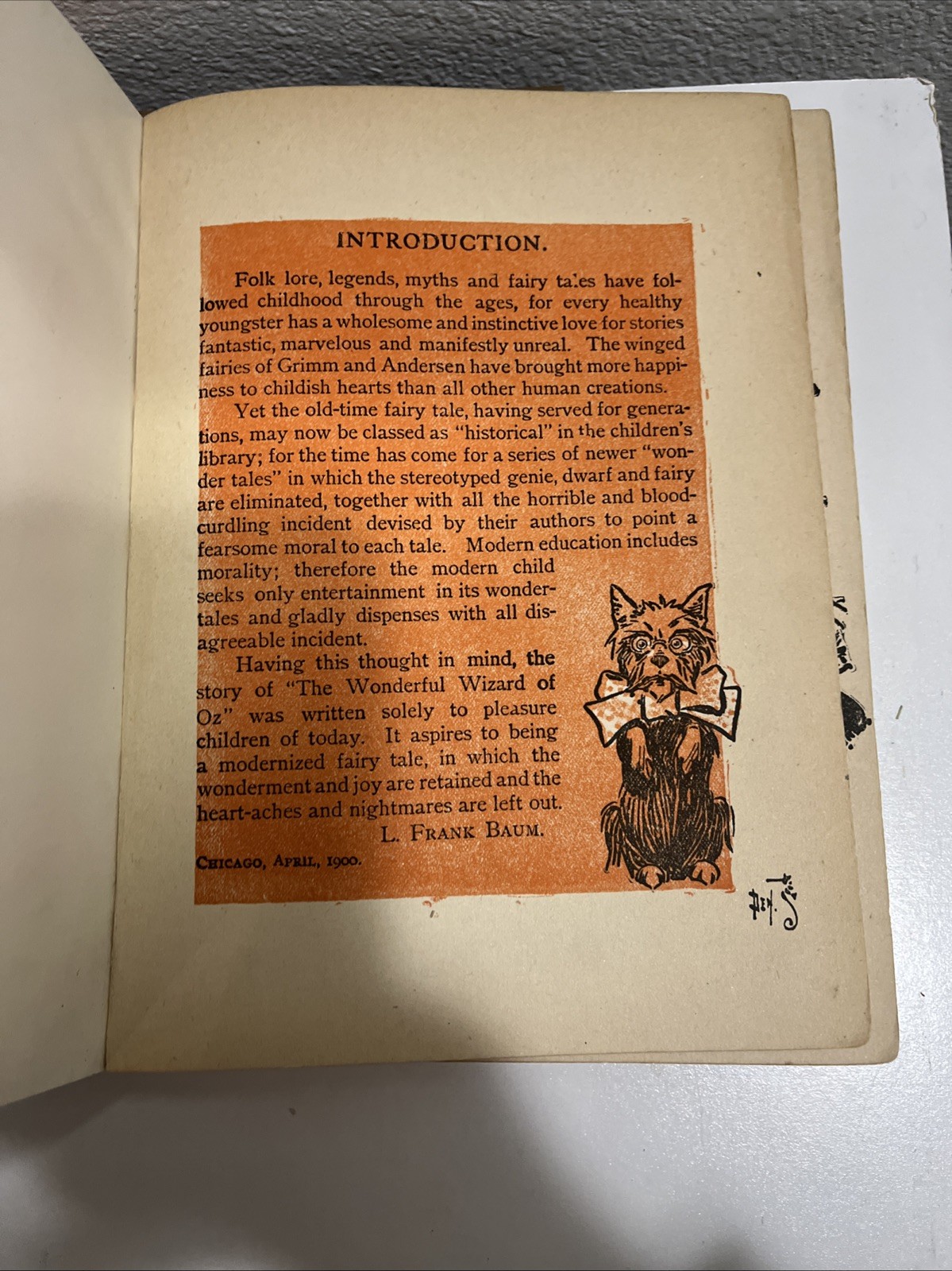 The New Wizard of Oz by Baum 1903 ed.