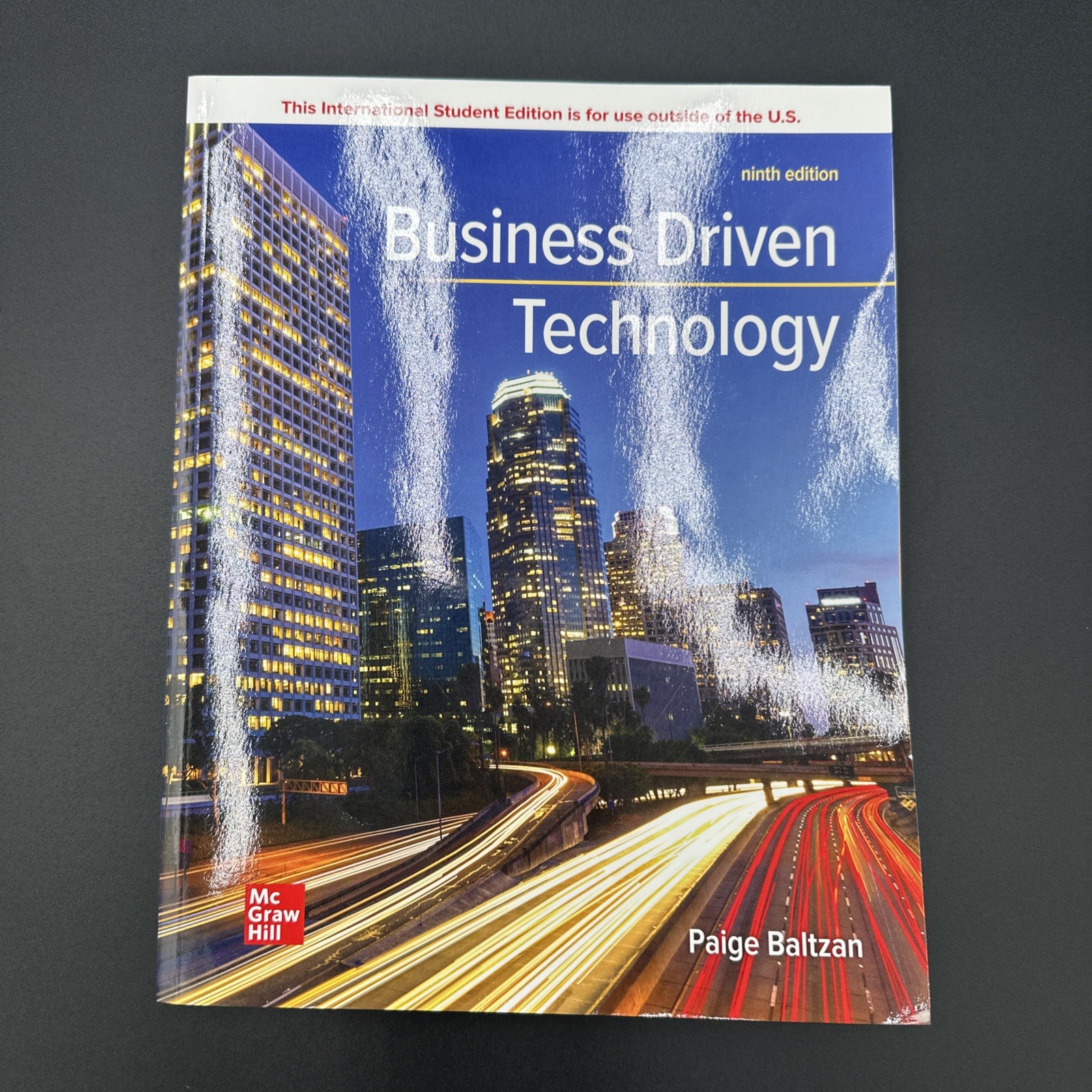 Business Driven Technology Ninth Edition Paige Baltzan International Student Ed.