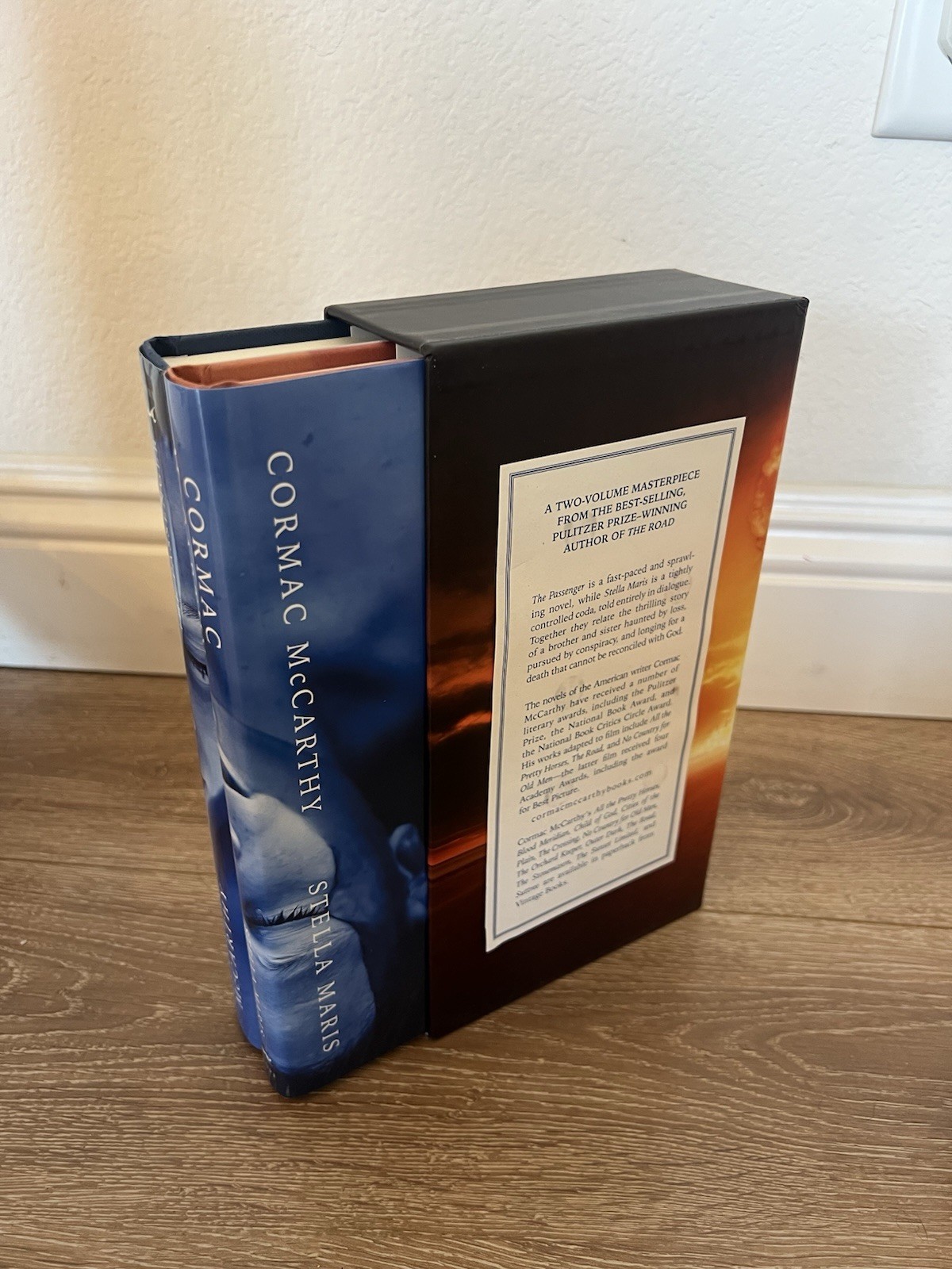 THE PASSENGER + STELLA MARIS – Boxed Set – by Cormac McCarthy – First Edition