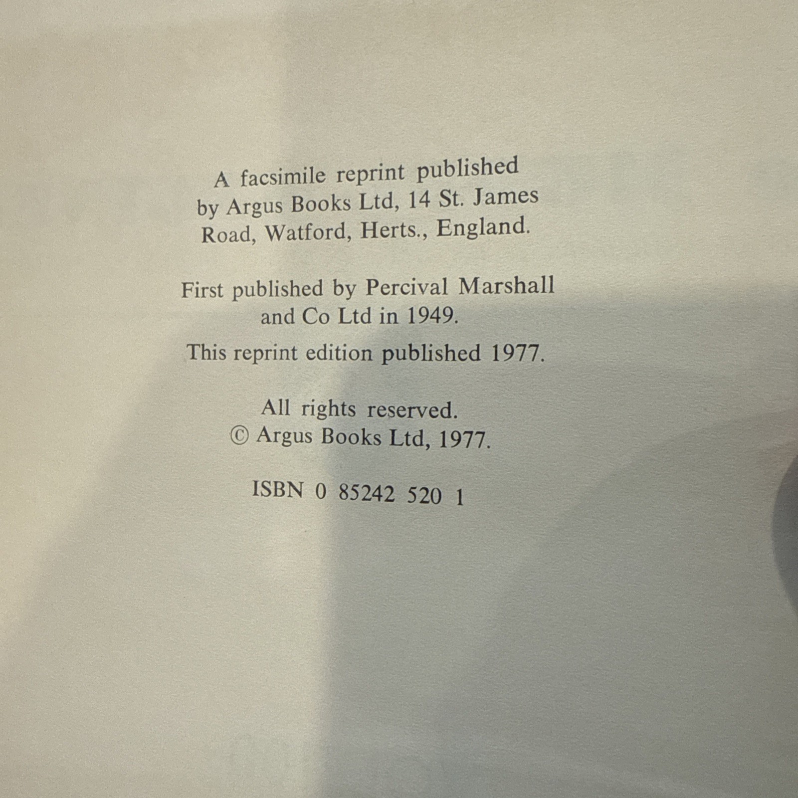 Model Engineer Volume 100 HB 1949 Facsimile Reprint 1977 Clarke Doble & Brendon