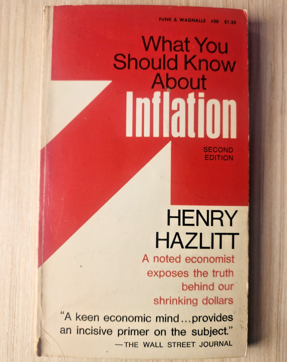 What You Should Know About Inflation By Henry Hazlitt – 1968 PB Second Edition