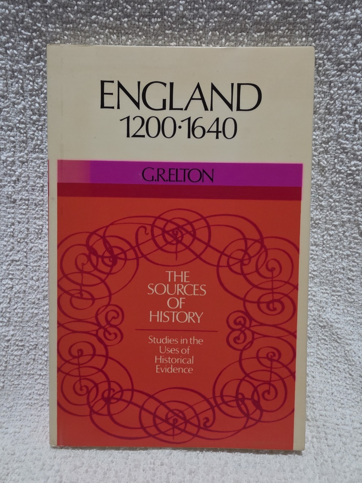 England 1200-1640 by G.R. Elton Laminate Paperback 1977 VG+